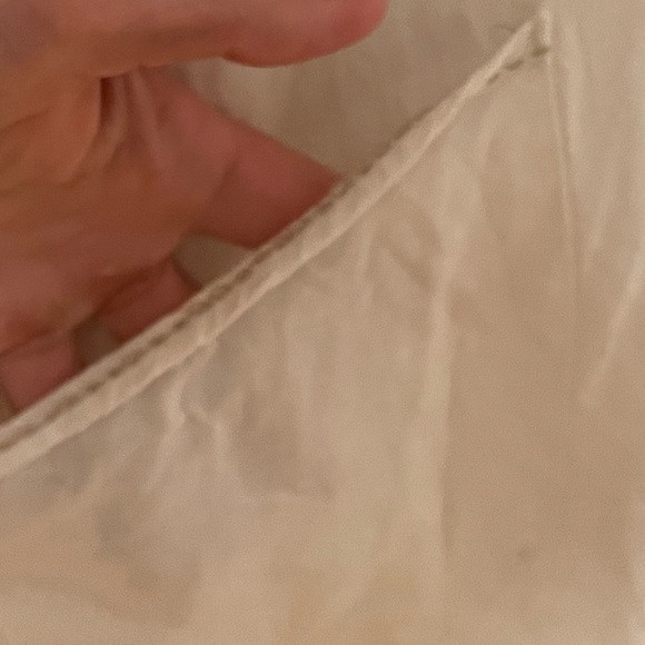 Tribal Women's Cream Linen Tunic Top Size M - Picture 7 of 11